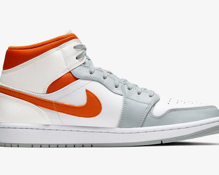 Men's Air Jordan 1 Mid 'Texas Longhorns' Shoes
