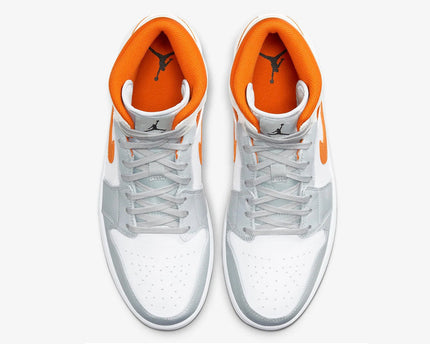 Men's Air Jordan 1 Mid 'Texas Longhorns' Shoes