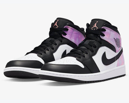 Men's Air Jordan 1 Mid 'Tie Dye' Shoes
