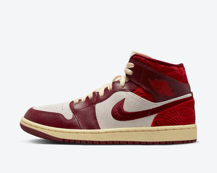 Men's Air Jordan 1 Mid 'Tiki Leaf' Shoes