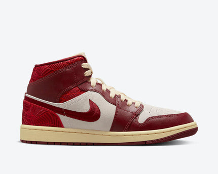 Men's Air Jordan 1 Mid 'Tiki Leaf' Shoes
