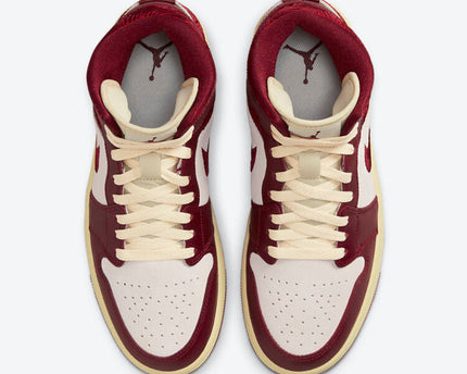 Men's Air Jordan 1 Mid 'Tiki Leaf' Shoes