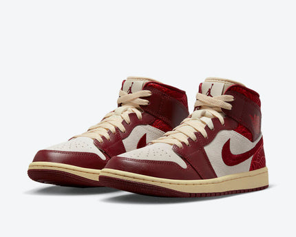 Men's Air Jordan 1 Mid 'Tiki Leaf' Shoes