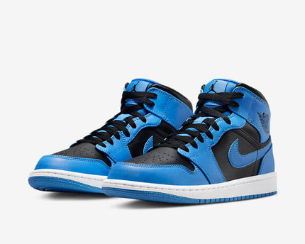 Men's Air Jordan 1 Mid 'University Blue' Shoes