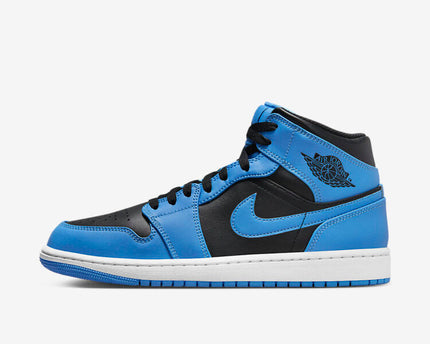 Men's Air Jordan 1 Mid 'University Blue' Shoes