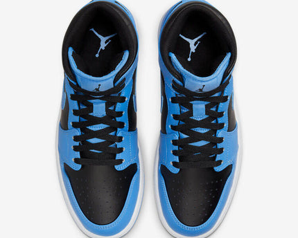 Men's Air Jordan 1 Mid 'University Blue' Shoes