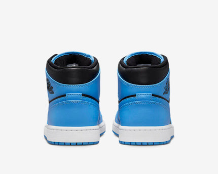 Men's Air Jordan 1 Mid 'University Blue' Shoes