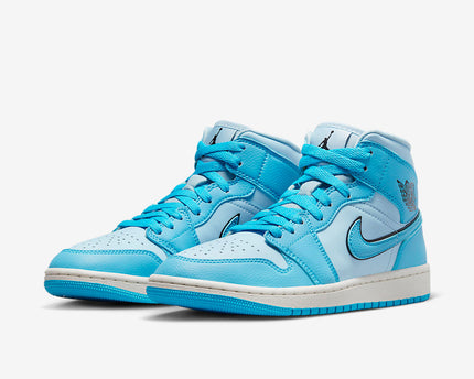 Men's Air Jordan 1 Mid 'University Blue' Shoes