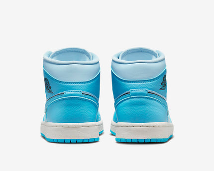 Men's Air Jordan 1 Mid 'University Blue' Shoes