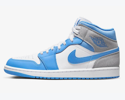 Men's Air Jordan 1 Mid 'University Blue' Shoes