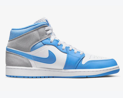 Men's Air Jordan 1 Mid 'University Blue' Shoes