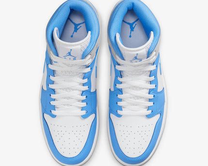 Men's Air Jordan 1 Mid 'University Blue' Shoes