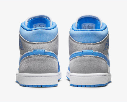 Men's Air Jordan 1 Mid 'University Blue' Shoes