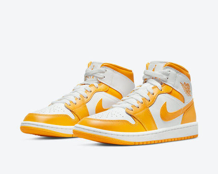 Men's Air Jordan 1 Mid 'University Gold' Shoes