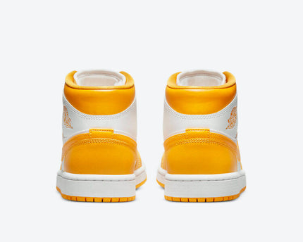 Men's Air Jordan 1 Mid 'University Gold' Shoes