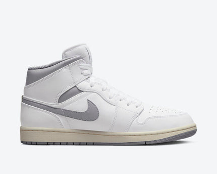 Men's Air Jordan 1 Mid 'Vintage Grey' Shoes