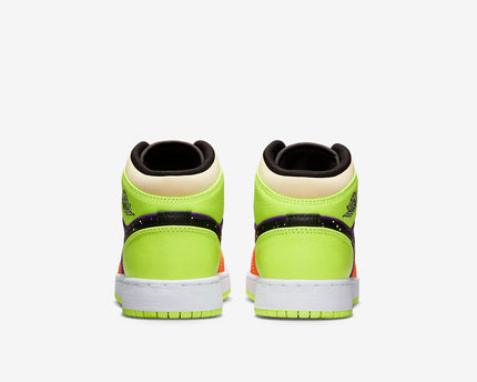 Men's Air Jordan 1 Mid 'Vivid Orange' Shoes