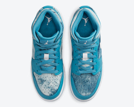 Men's Air Jordan 1 Mid 'Washed Denim' Shoes