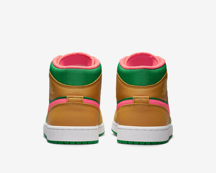 Men's Air Jordan 1 Mid 'Watermelon' Shoes