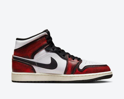 Men's Air Jordan 1 Mid 'Wear Away' Shoes