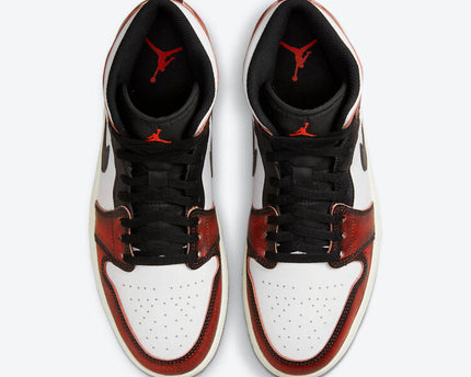 Men's Air Jordan 1 Mid 'Wear Away' Shoes