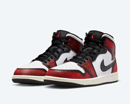 Men's Air Jordan 1 Mid 'Wear Away' Shoes
