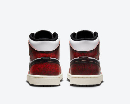 Men's Air Jordan 1 Mid 'Wear Away' Shoes