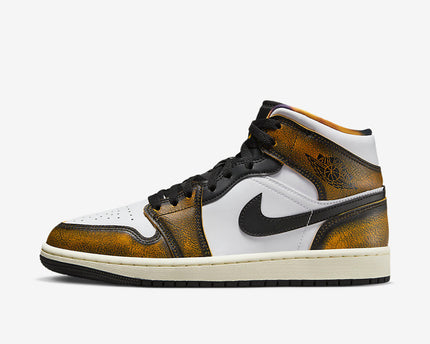 Men's Air Jordan 1 Mid 'Wear Away' Shoes