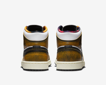 Men's Air Jordan 1 Mid 'Wear Away' Shoes