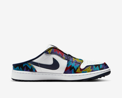 Men's Air Jordan 1 Mule Golf 'Nothing But Net' Shoes