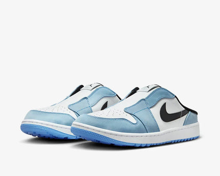 Men's Air Jordan 1 Mule Golf 'University Blue' Shoes