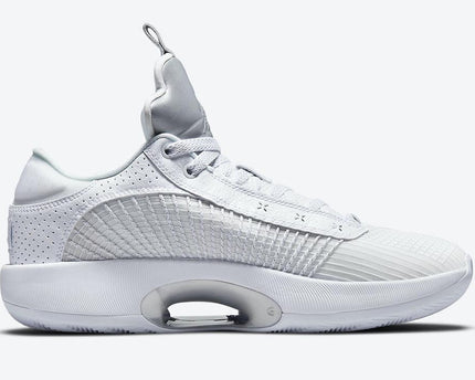 Men's Air Jordan 35 Metallic White Shoes