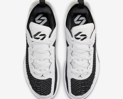 Men's Air Jordan Luka 1 White & Black Shoes