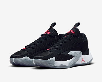 Men's Air Jordan Luka 2 Black Cement Shoes