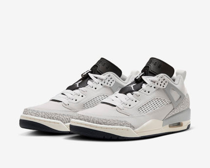 Men's Jordan Spizike Low White Grey Black Shoes