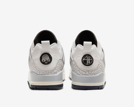 Men's Jordan Spizike Low White Grey Black Shoes