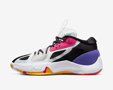 Men's Jordan Zoom White Black Multicolor Shoes
