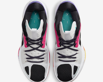 Men's Jordan Zoom White Black Multicolor Shoes