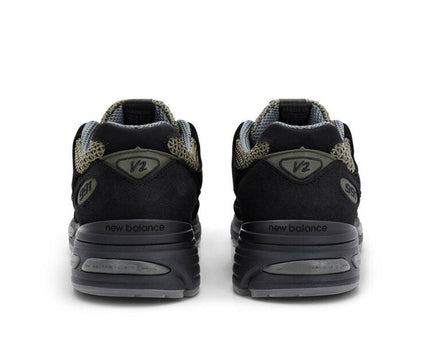 Men's New Balance 991v2 'Olive Green Gray Black' Shoes