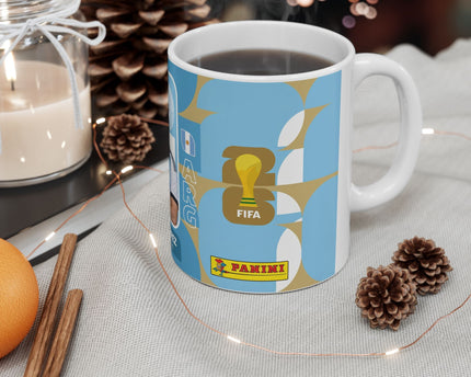 Argentina Soccer Player Julian Alvarez Mug — Ceramic Coffee Cup, World Cup 2026