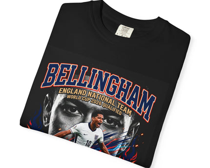 England World Cup 2026 T-shirt, Bellingham Collection Shirt, Gift for him, England Flag, Collectible