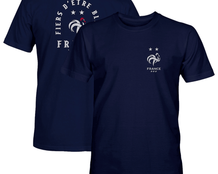 France National Team True To Glory Heavyweight T-Shirt - Navy