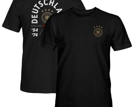 Germany National Team True To Glory Heavyweight T-Shirt - Black