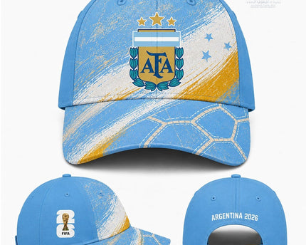 Argentina World Cup 2026 Cap Albiceleste Fan Hat