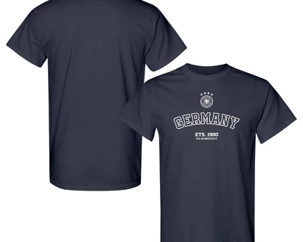 FIFA World Cup 2026 Germany Year Established Graphic Unisex T-Shirt - Navy