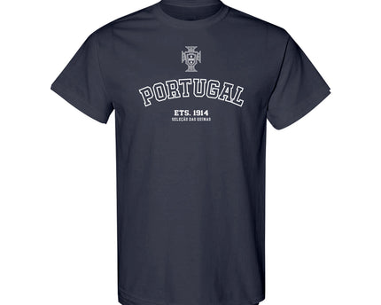 FIFA World Cup 2026 Portugal Year Established Graphic Unisex T-Shirt - Navy