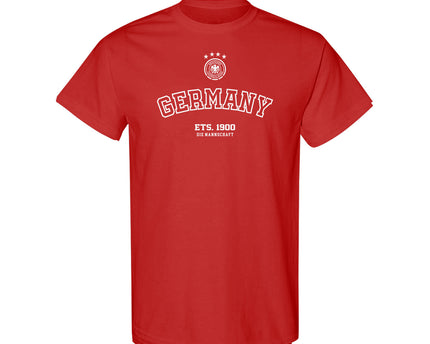 FIFA World Cup 2026 Germany Year Established Graphic Unisex T-Shirt - Red