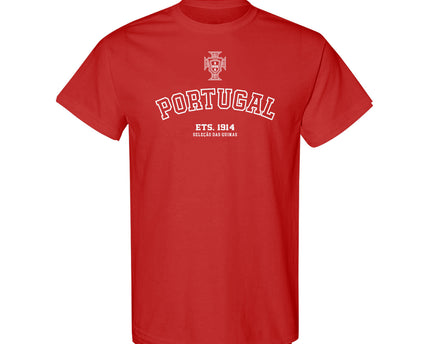 FIFA World Cup 2026 Portugal Year Established Graphic Unisex T-Shirt - Red
