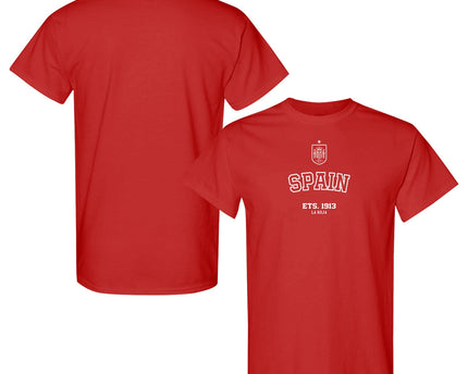 FIFA World Cup 2026 Spain Year Established Graphic Unisex T-Shirt - Red