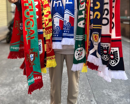 Cape Verde 2026 World Cup Printed Supporters Scarf – Match Day Fan Gear